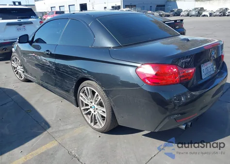 2015 BMW 428I z USA, uszkodzony, nr VIN WBA3V7C5XF5A24106